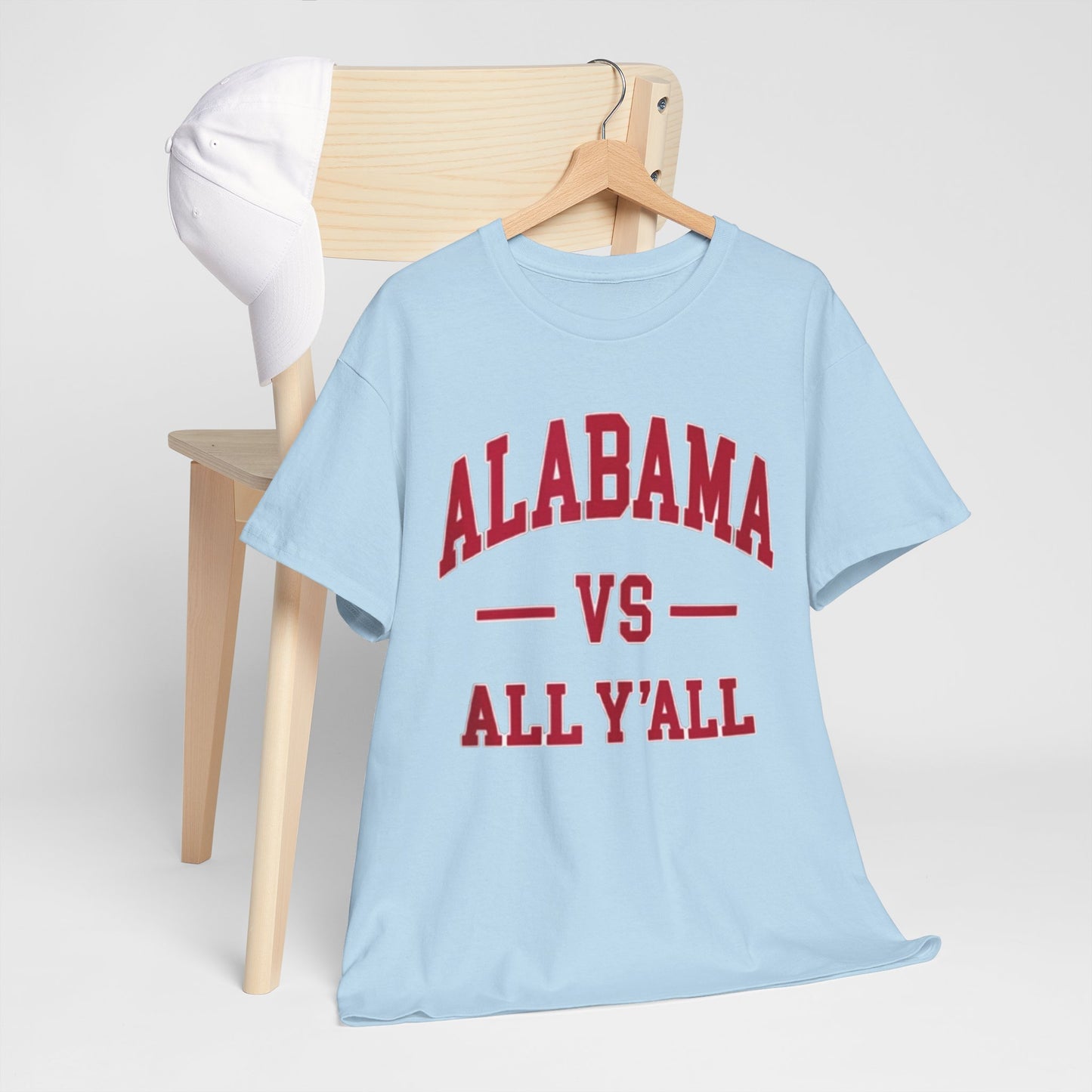 Urban Legend Alabama Crimson White “VS All Y’all” Unisex T-Shirt