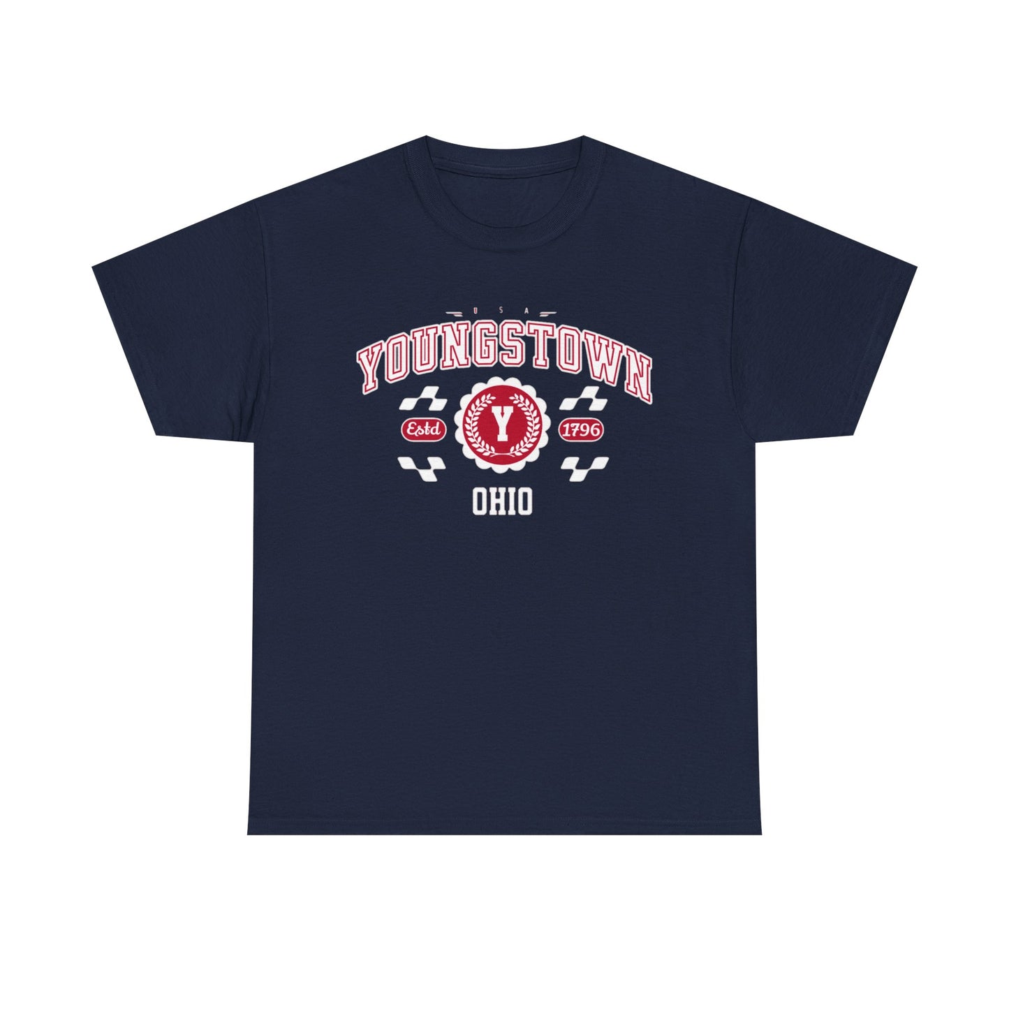 Youngstown Ohio Athletic T-Shirt - Classic Unisex Varsity Sports Tee for Men & Women