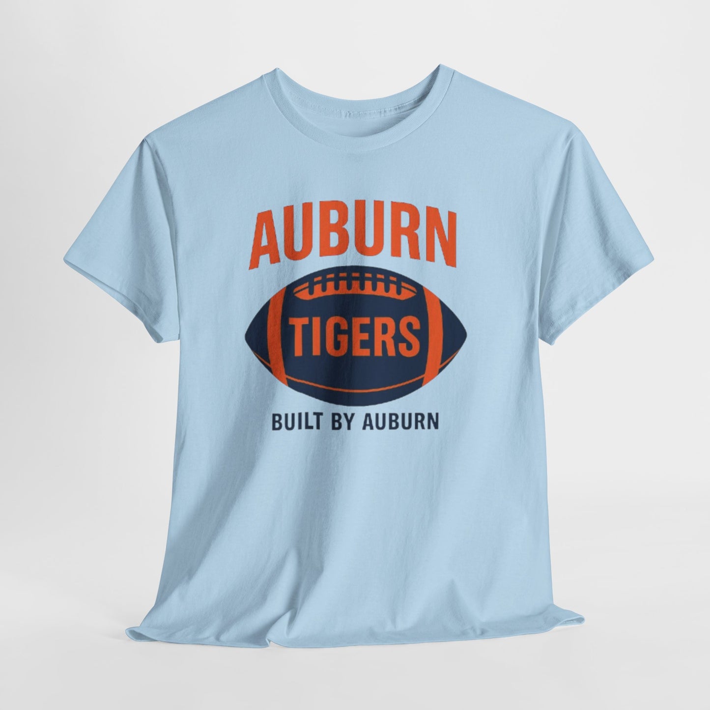 Auburn Tigers Unisex Heavy Cotton Tee - Perfect for Game Days, Casual Wear, Sports Fans, College Apparel, Auburn Gifts