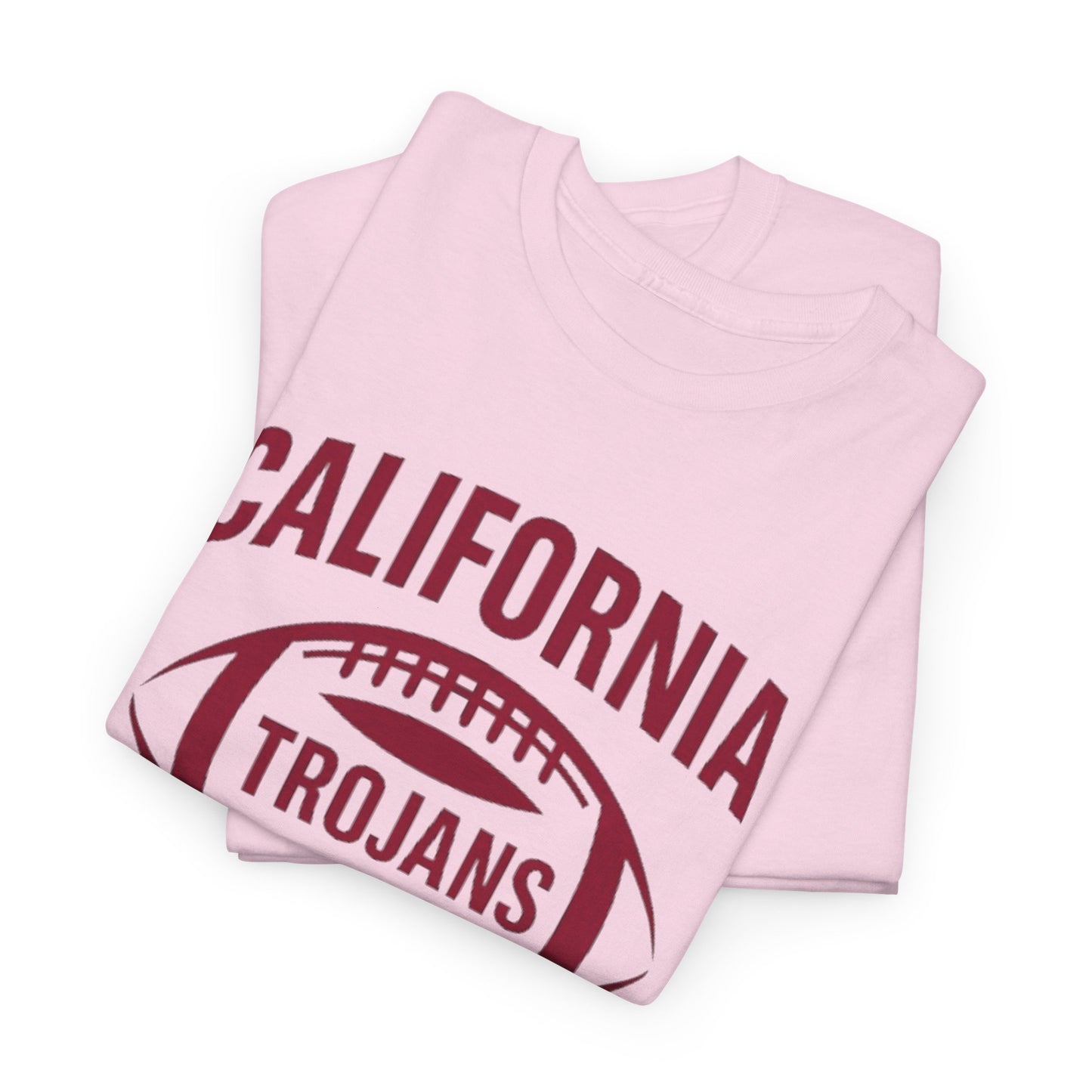 California Trojans Unisex Heavy Cotton Tee, Casual College T-Shirt, Sports Apparel, Gift for Fans, Game Day Outfit, Alumni Merchandise