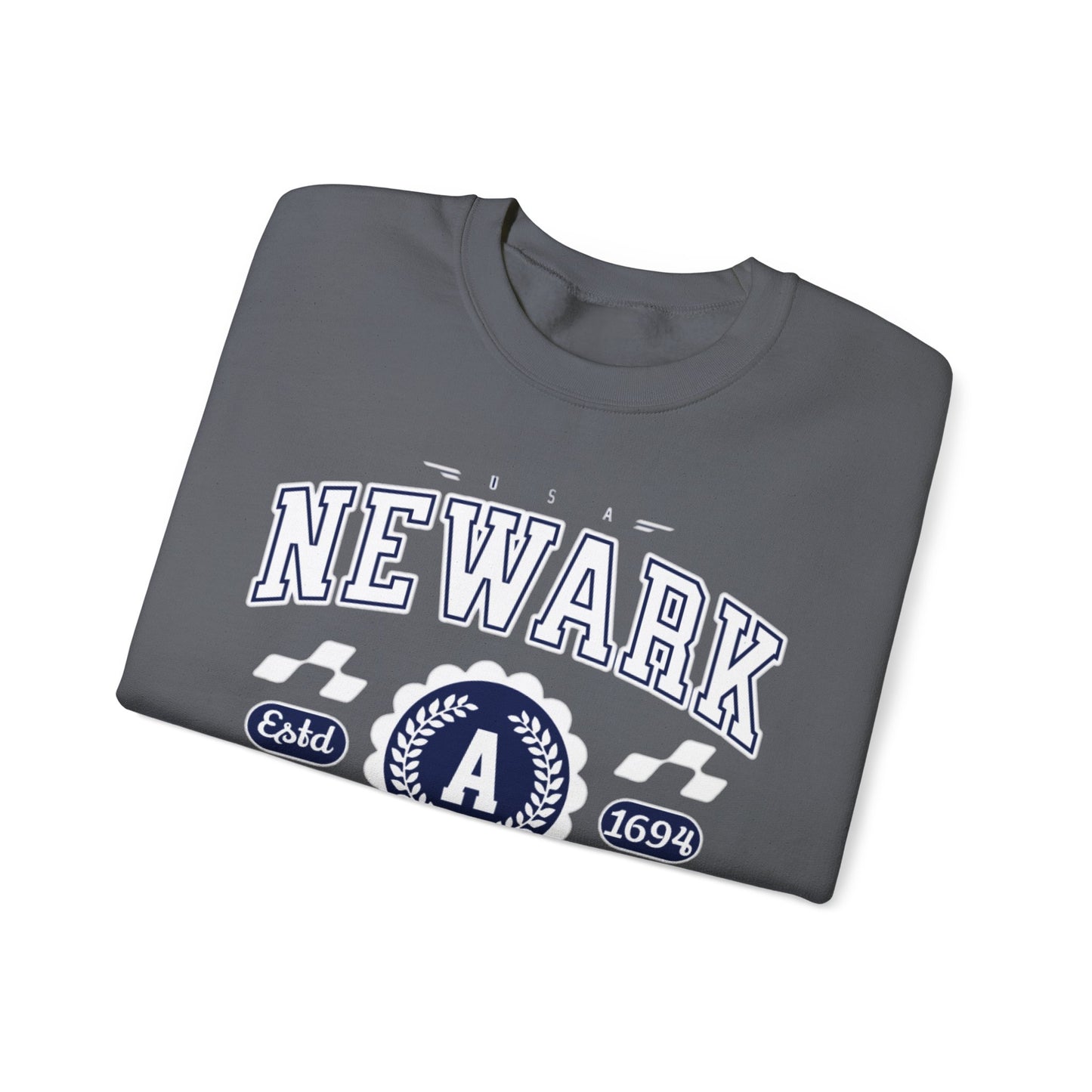 Vintage Newark Delaware Athletic Sports Design varsity pullover sweater Crewneck Sweatshirt