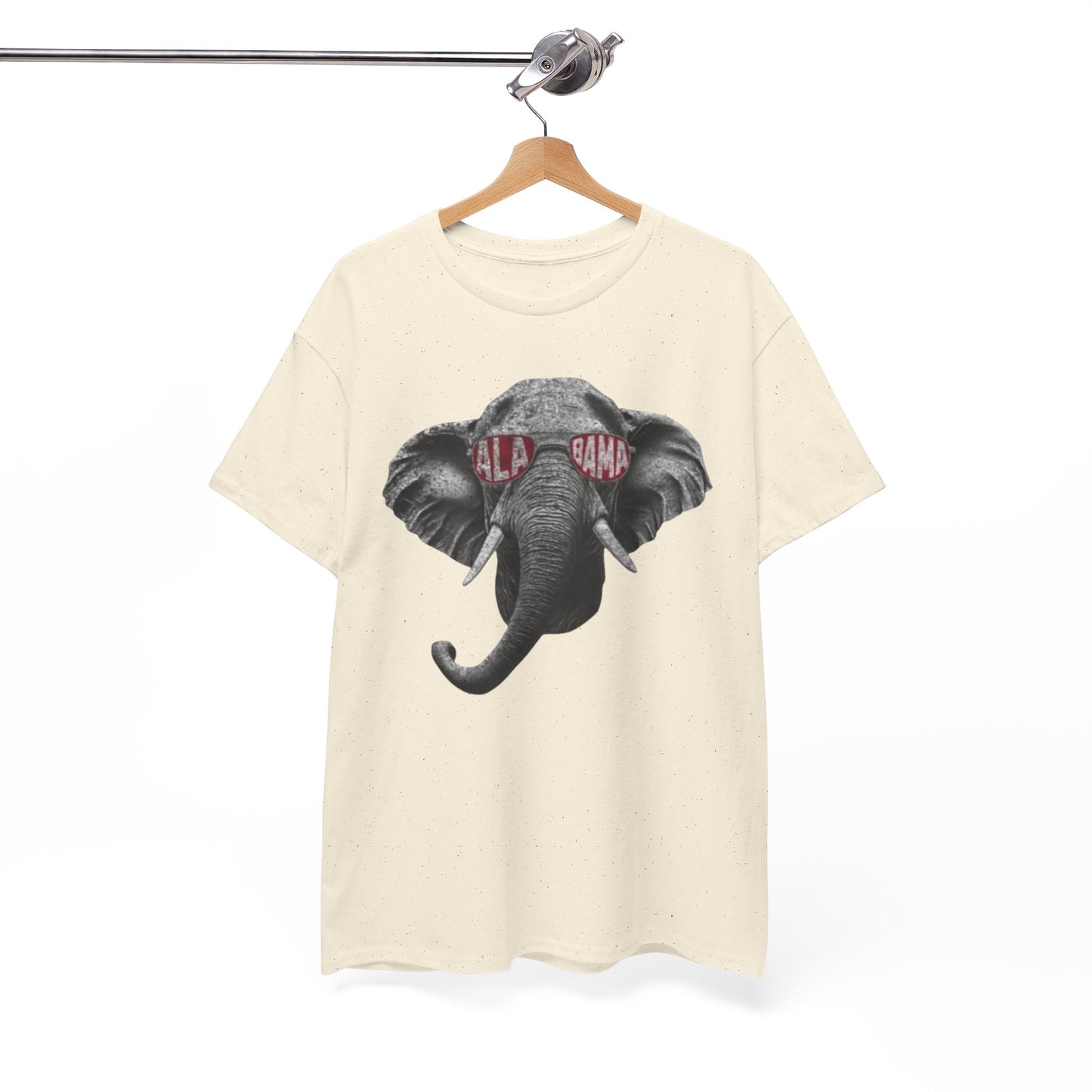 Urban Legend Alabama Game Day Elephant Shades White Unisex T-Shirt