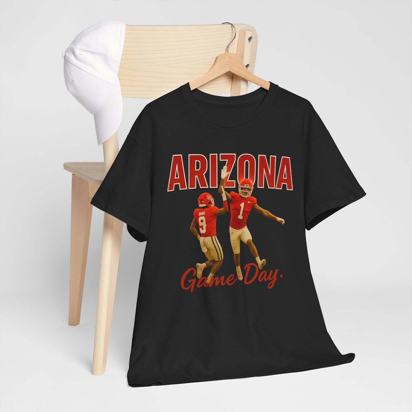 Arizona Game Day Unisex Heavy Cotton Tee, Football Shirt, Sports Apparel, Casual Wear, Gift for Fans, Game Day Outfit