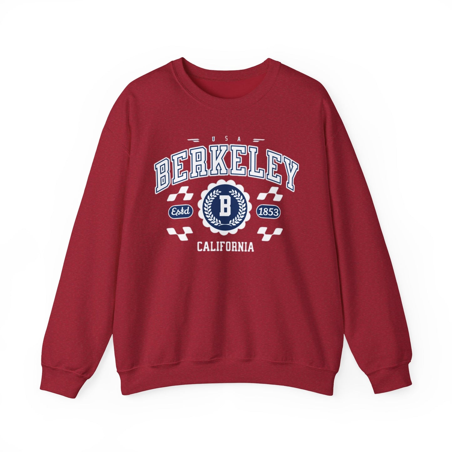 Vintage Berkeley California Athletic Sports Design  Crewneck Sweatshirt
