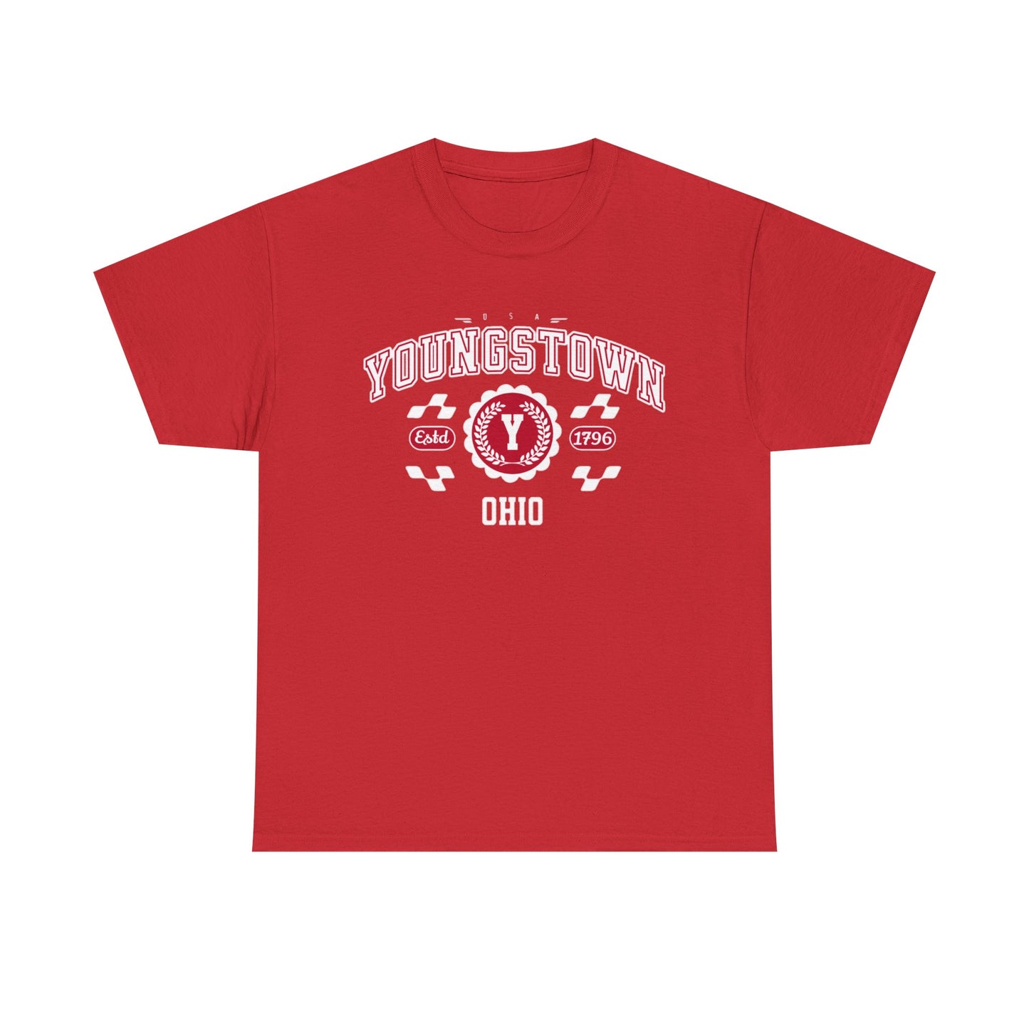 Youngstown Ohio Athletic T-Shirt - Classic Unisex Varsity Sports Tee for Men & Women