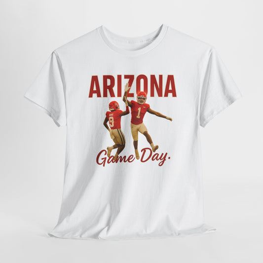 Arizona Game Day Unisex Heavy Cotton Tee, Football Shirt, Sports Apparel, Casual Wear, Gift for Fans, Game Day Outfit