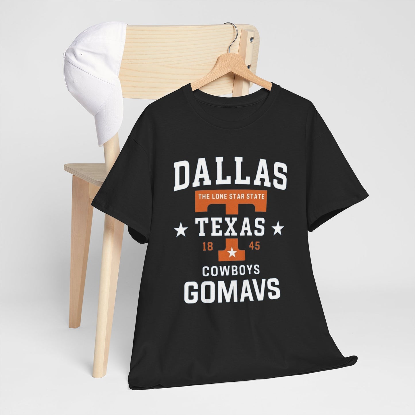 Dallas Cowboys Heavy Cotton Tee, Texas T-Shirt, Unisex Sportswear, Football Fan Gear, Comfortable Casual Wear