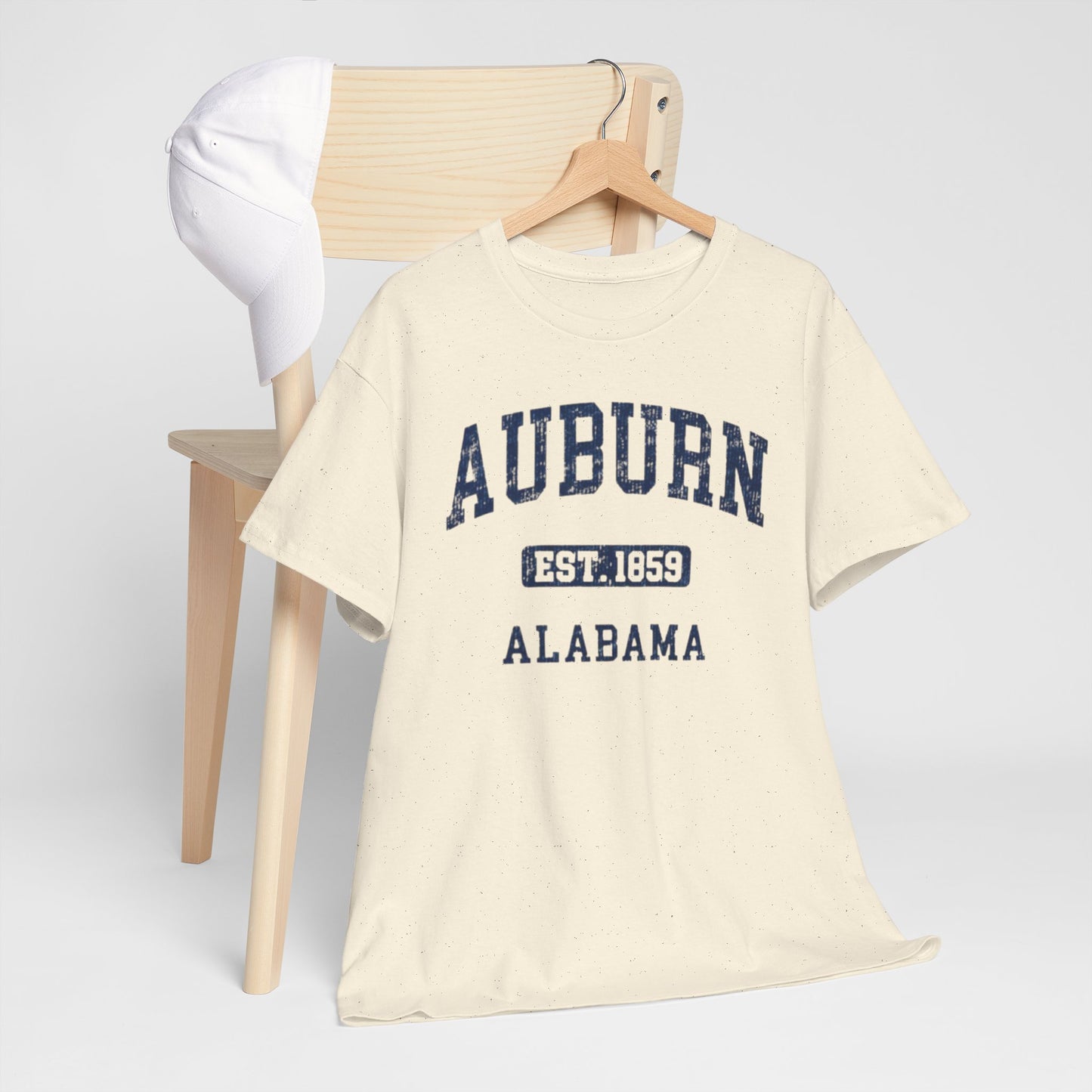 Urban Legend Auburn Tigers Est. 1859 Unisex Heavy Cotton Tee | College Apparel