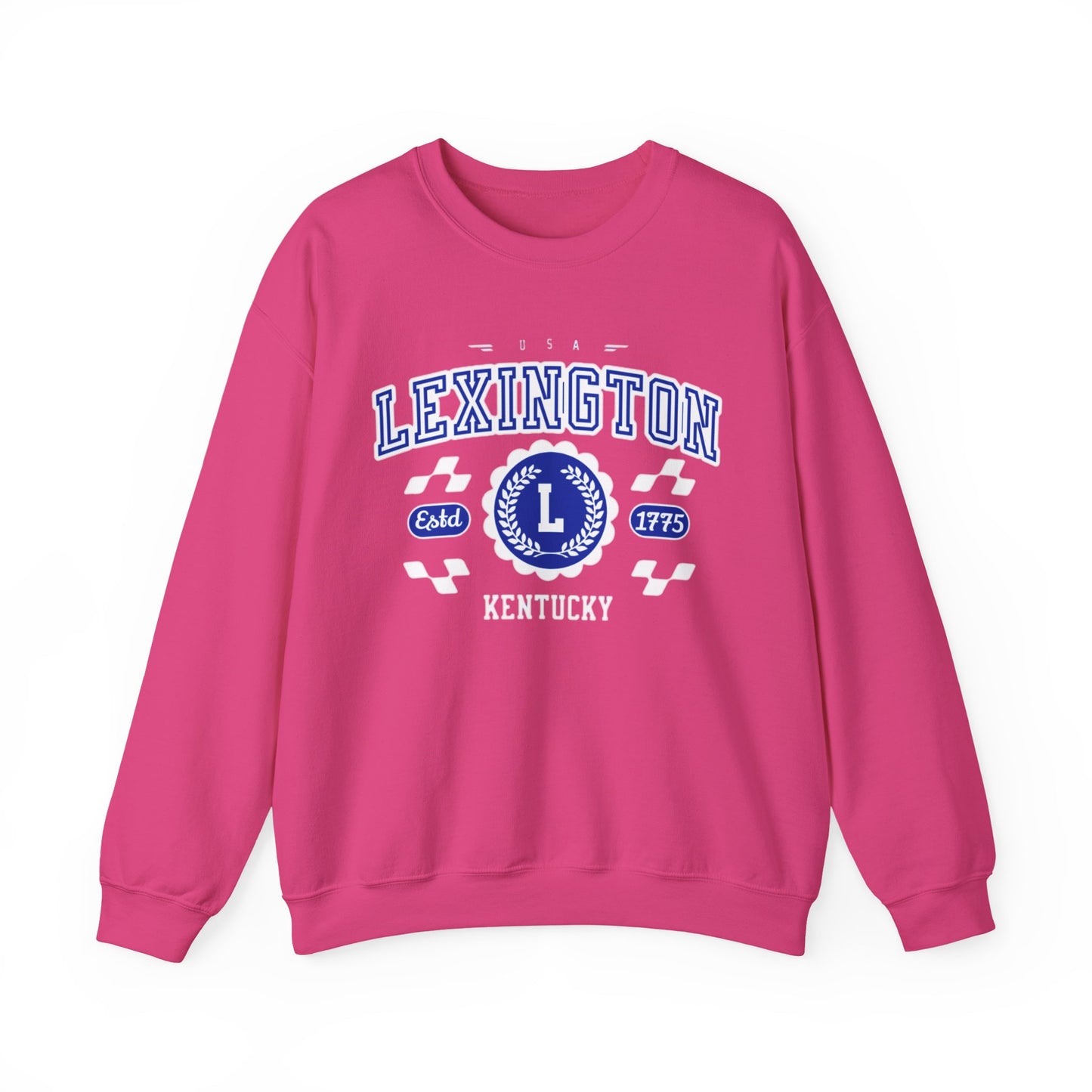 Vintage Lexington Kentucky KY Athletic Sports Design varsity pullover sweater  Crewneck Sweatshirt