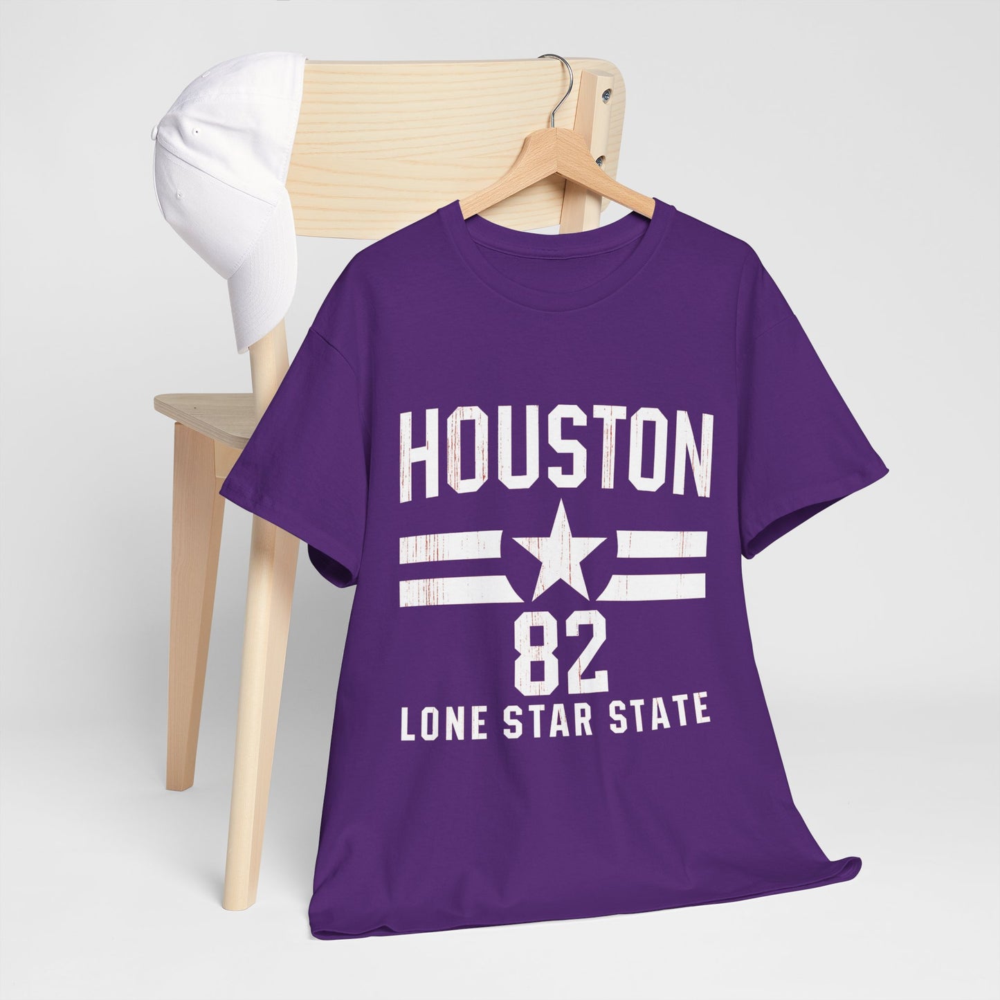 Houston Lone Star State Tee, Unisex Graphic Shirt, Texas Pride Outfit, Casual Summer Top, Gift for Texans, State Inspired Apparel