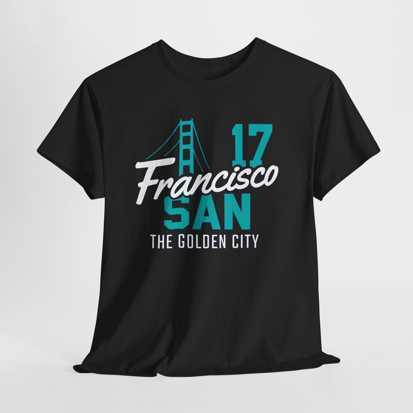 San Francisco Golden City Tee, Unisex Cotton T-Shirt, Travel Souvenir, San Francisco Gift, Casual Wear, City Pride Apparel, Graphic Tee
