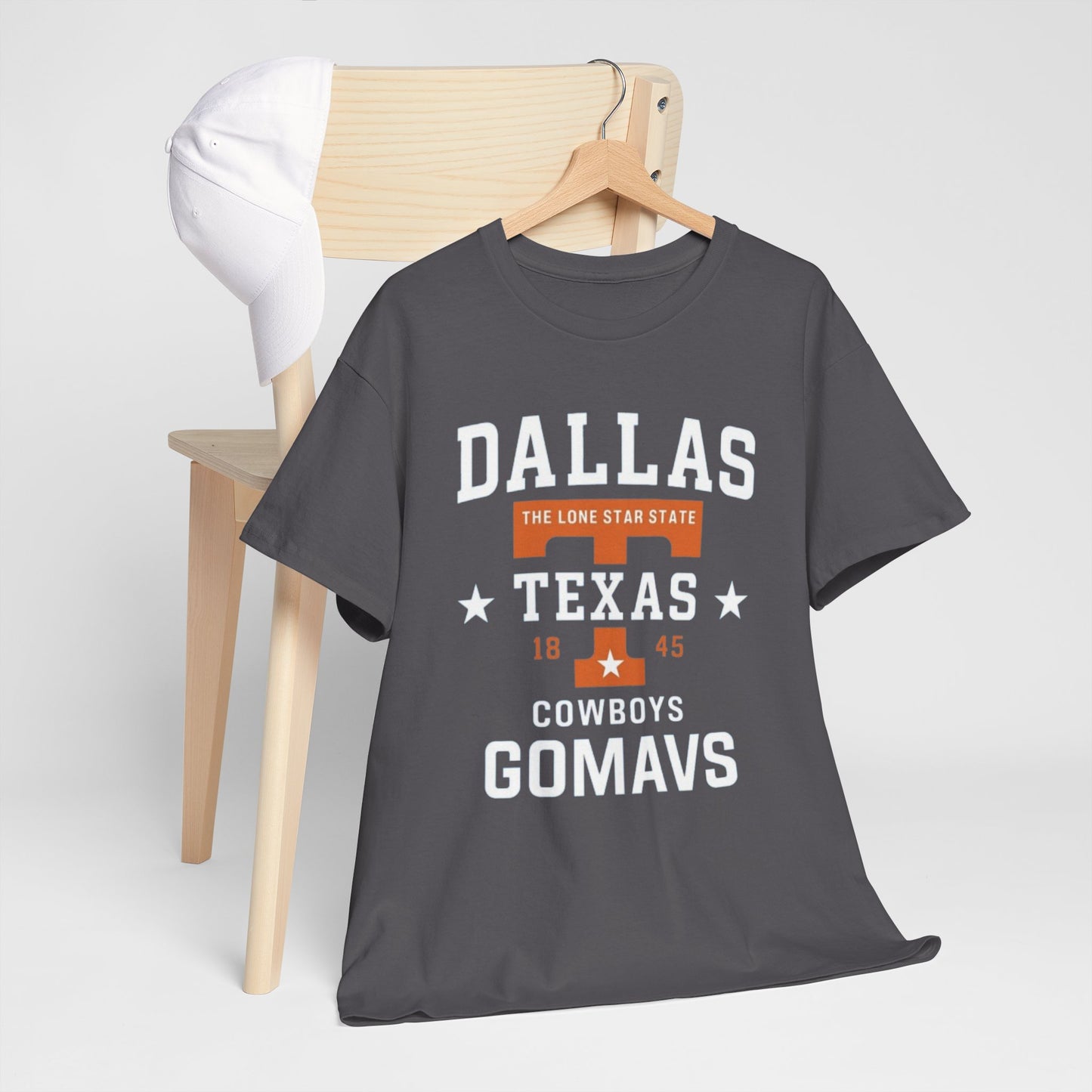 Dallas Cowboys Heavy Cotton Tee, Texas T-Shirt, Unisex Sportswear, Football Fan Gear, Comfortable Casual Wear
