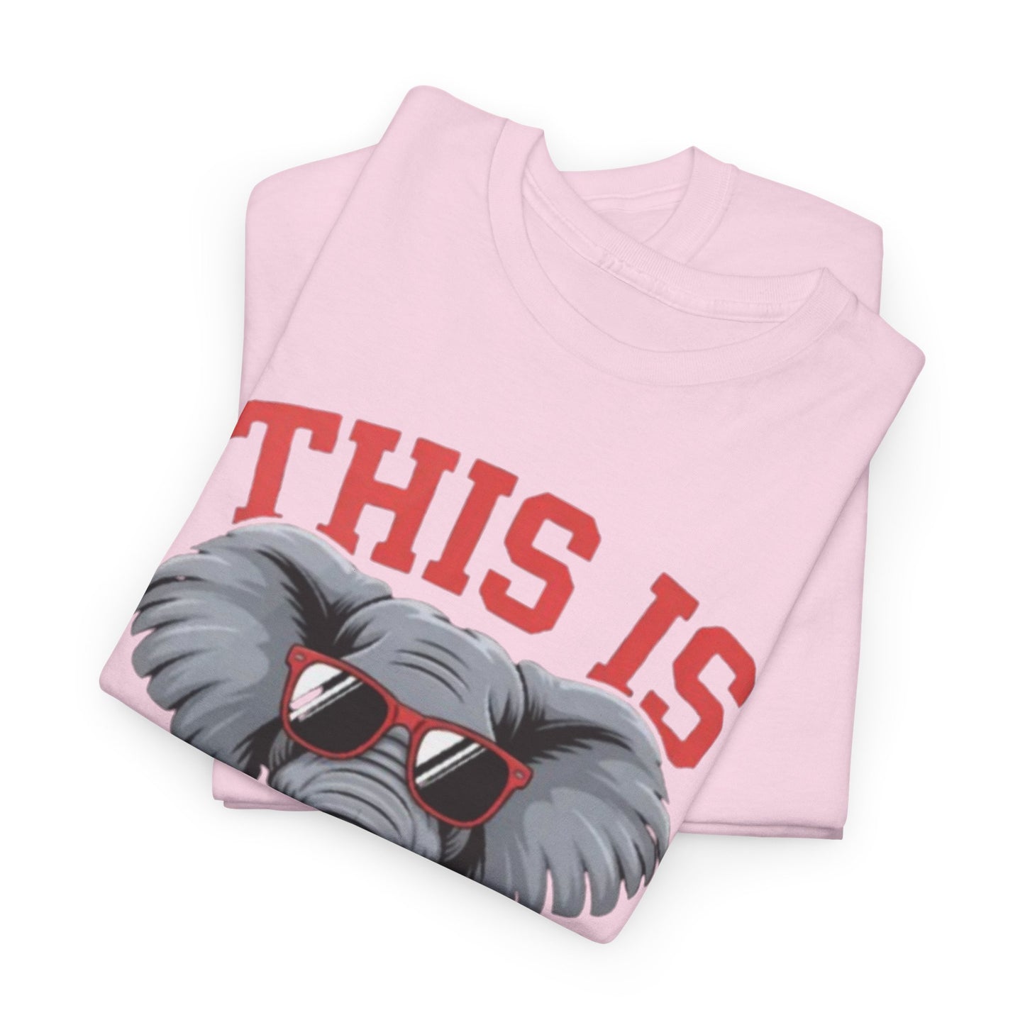 Urban Legend Alabama “This Is How We Roll” Elephant Football Unisex T-Shirt