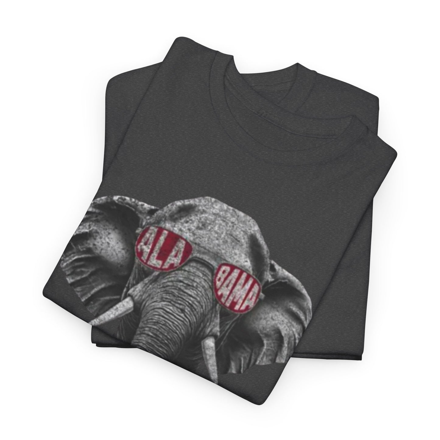 Urban Legend Alabama Game Day Elephant Shades White Unisex T-Shirt