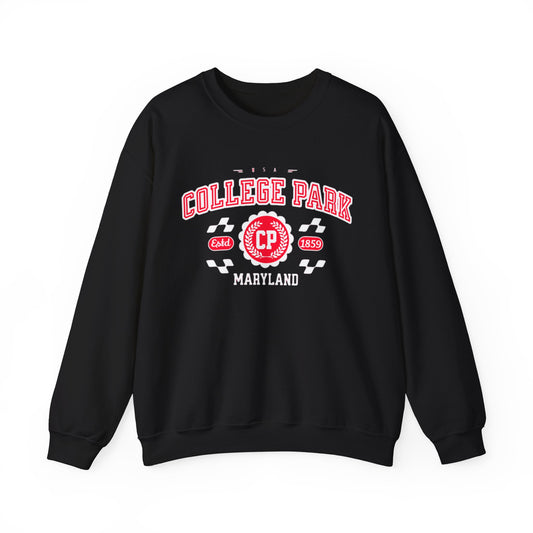 Vintage College Park Maryland Athletic Sports Design varsity sweater Crewneck Sweatshirt