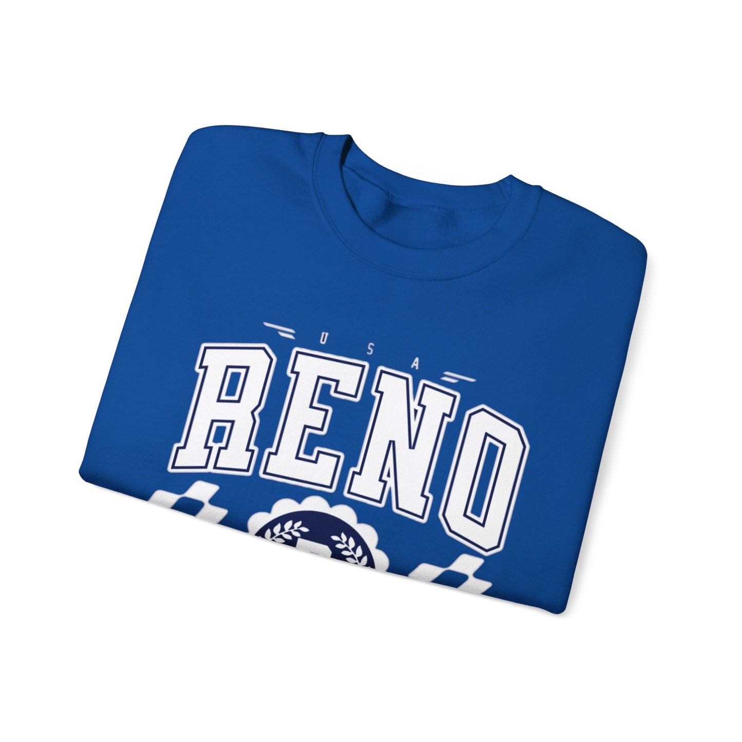 Vintage Reno Nevada Vintage Athletic Sports Design varsity pullover sweater  Crewneck Sweatshirt