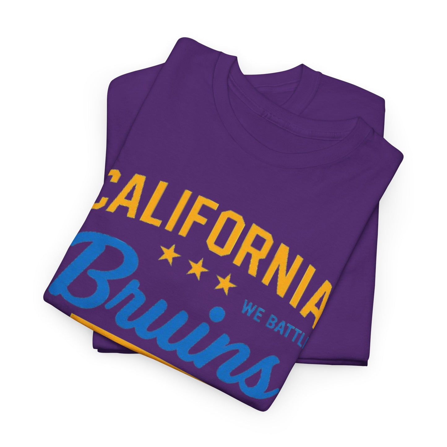 California Bruins Heavy Cotton Tee, Comfortable Unisex T-shirt, Perfect for Game Day, Sports Fans, Casual Wear, Gift Idea