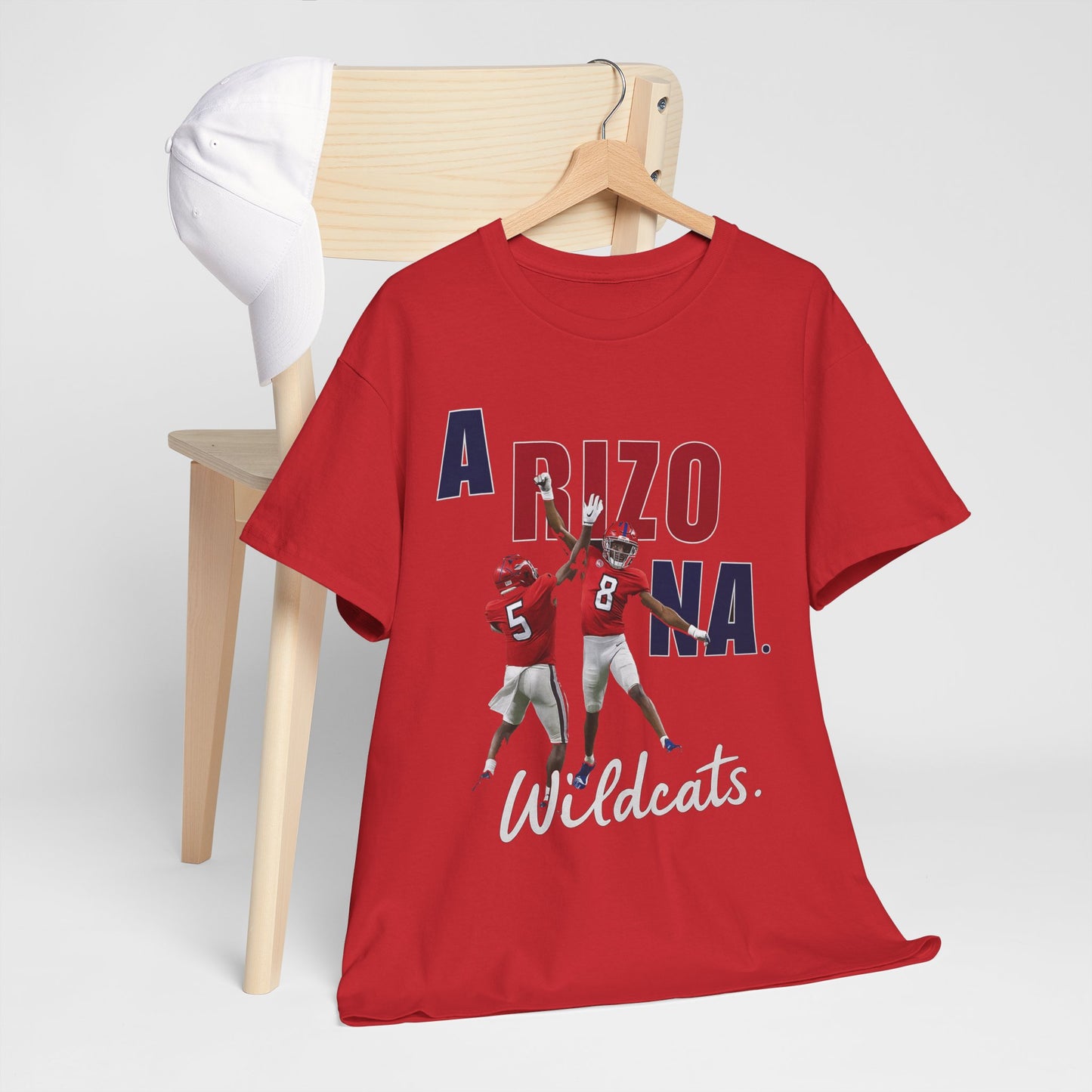 Arizona Wildcats Unisex Heavy Cotton Tee | College Sports Fan Shirt, Game Day Apparel, Gift for Students, Casual Wear, Team Spirit Wear