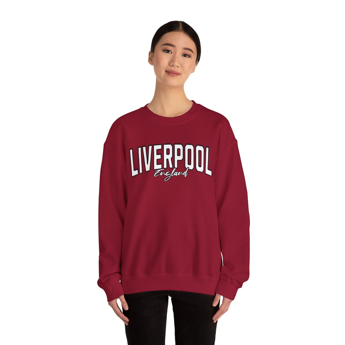 Liverpool England Unisex Crewneck Sweatshirt