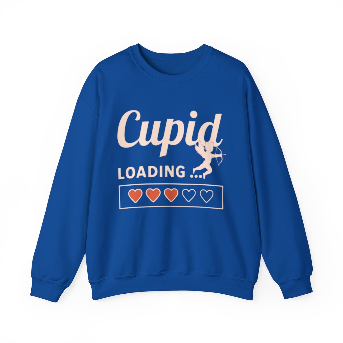 Funny  Valentine's Day Shirt College  Cupid Loading Crewneck Sweatshirt  Cute Love Sweater  Hoodie