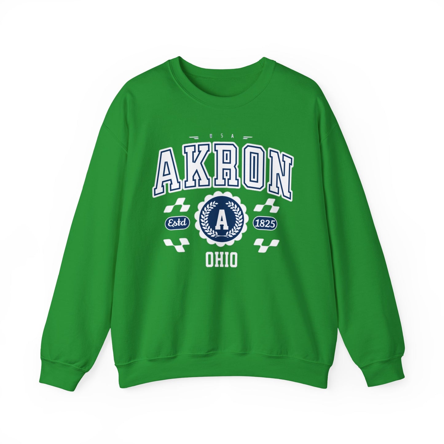 Vintage Arkon Ohio Athletic Sports Design  Crewneck Sweatshirt