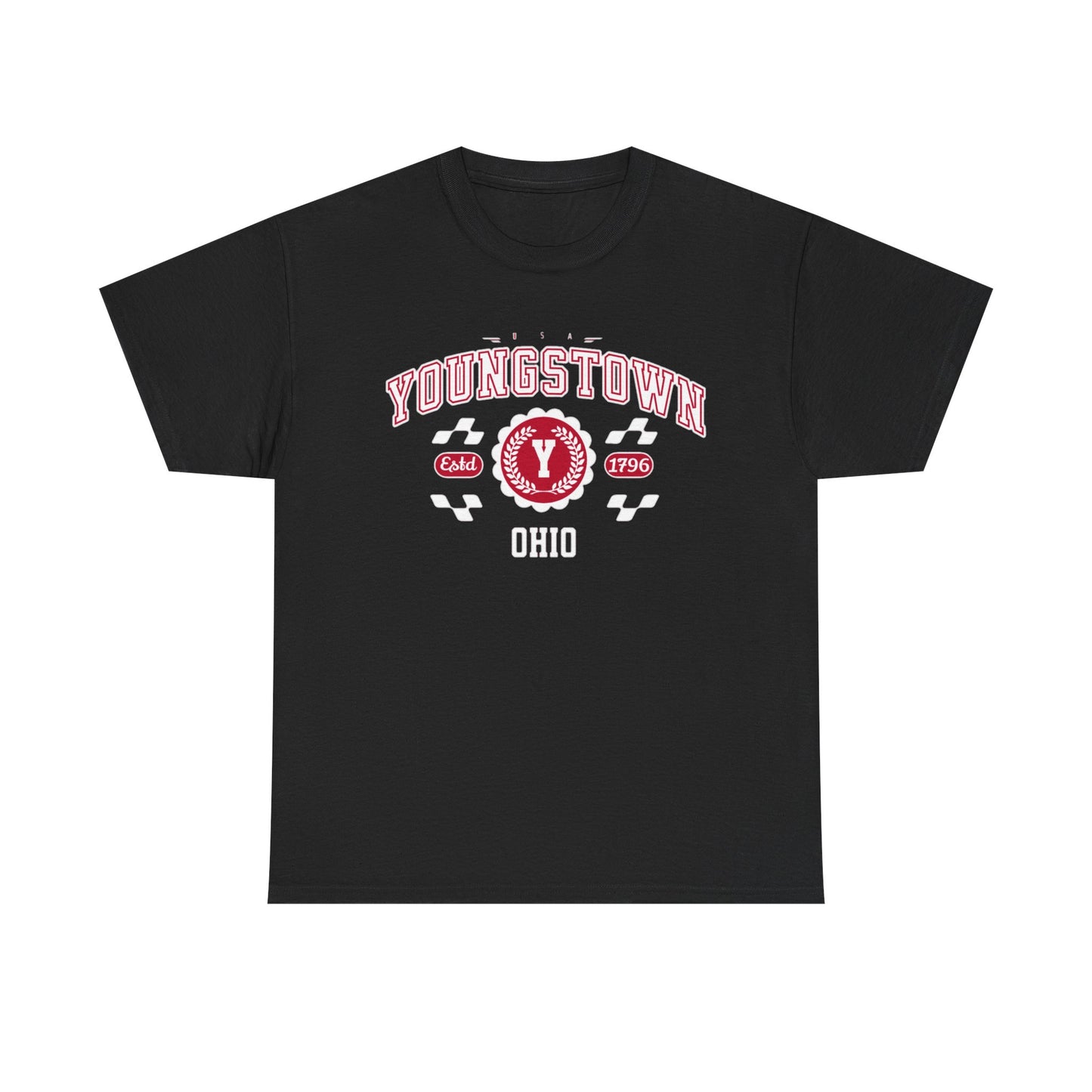 Youngstown Ohio Athletic T-Shirt - Classic Unisex Varsity Sports Tee for Men & Women