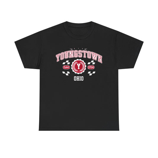 Youngstown Ohio Athletic T-Shirt - Classic Unisex Varsity Sports Tee for Men & Women