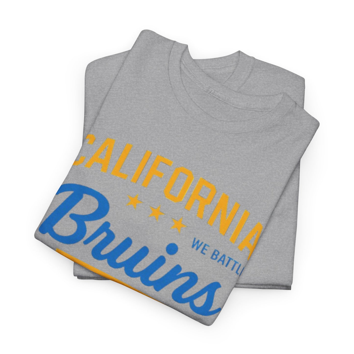 California Bruins Heavy Cotton Tee, Comfortable Unisex T-shirt, Perfect for Game Day, Sports Fans, Casual Wear, Gift Idea