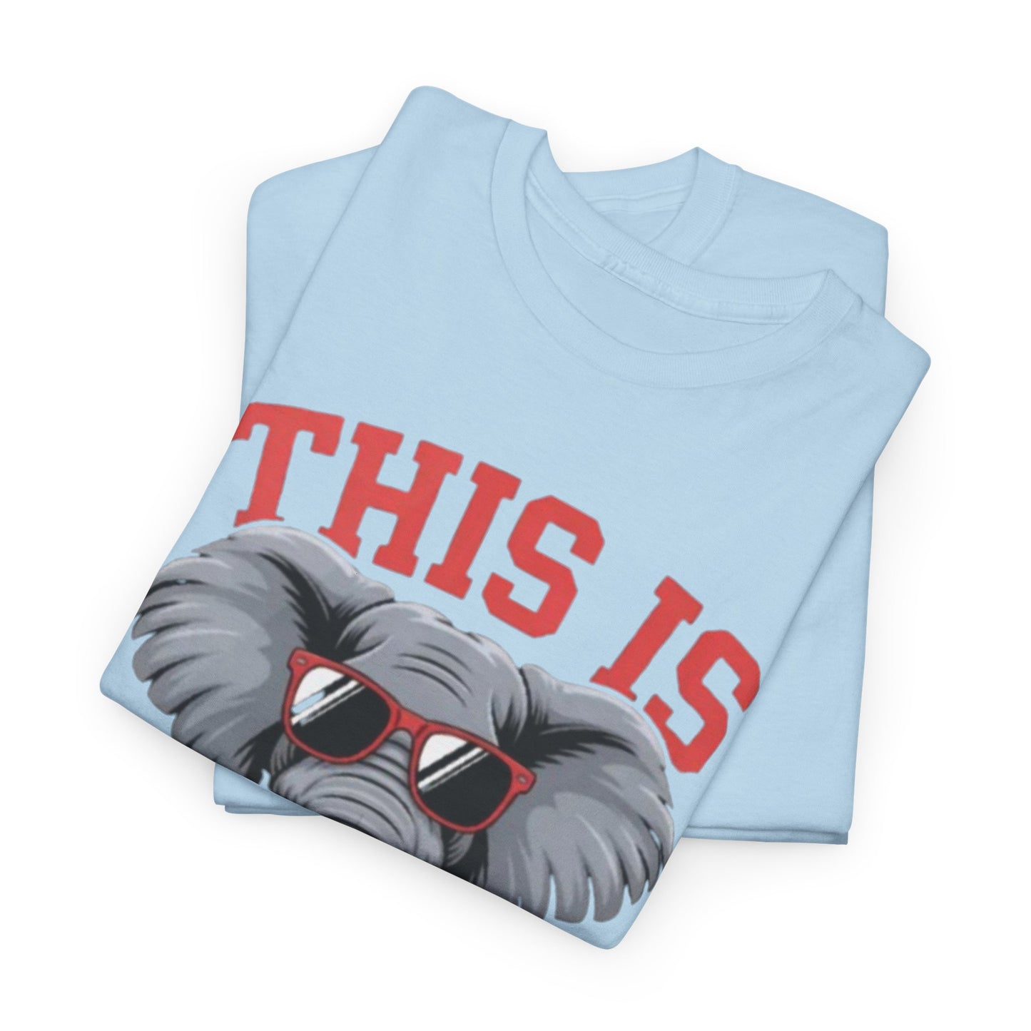 Urban Legend Alabama “This Is How We Roll” Elephant Football Unisex T-Shirt