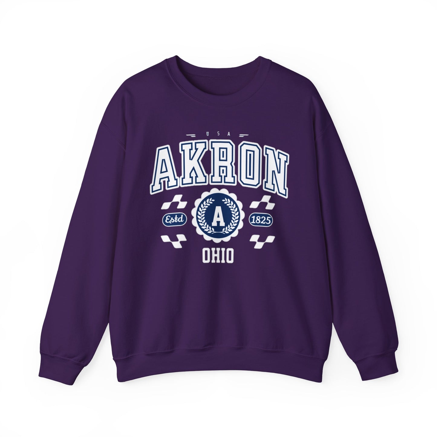 Vintage Arkon Ohio Athletic Sports Design  Crewneck Sweatshirt