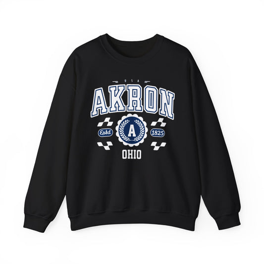 Vintage Arkon Ohio Athletic Sports Design  Crewneck Sweatshirt