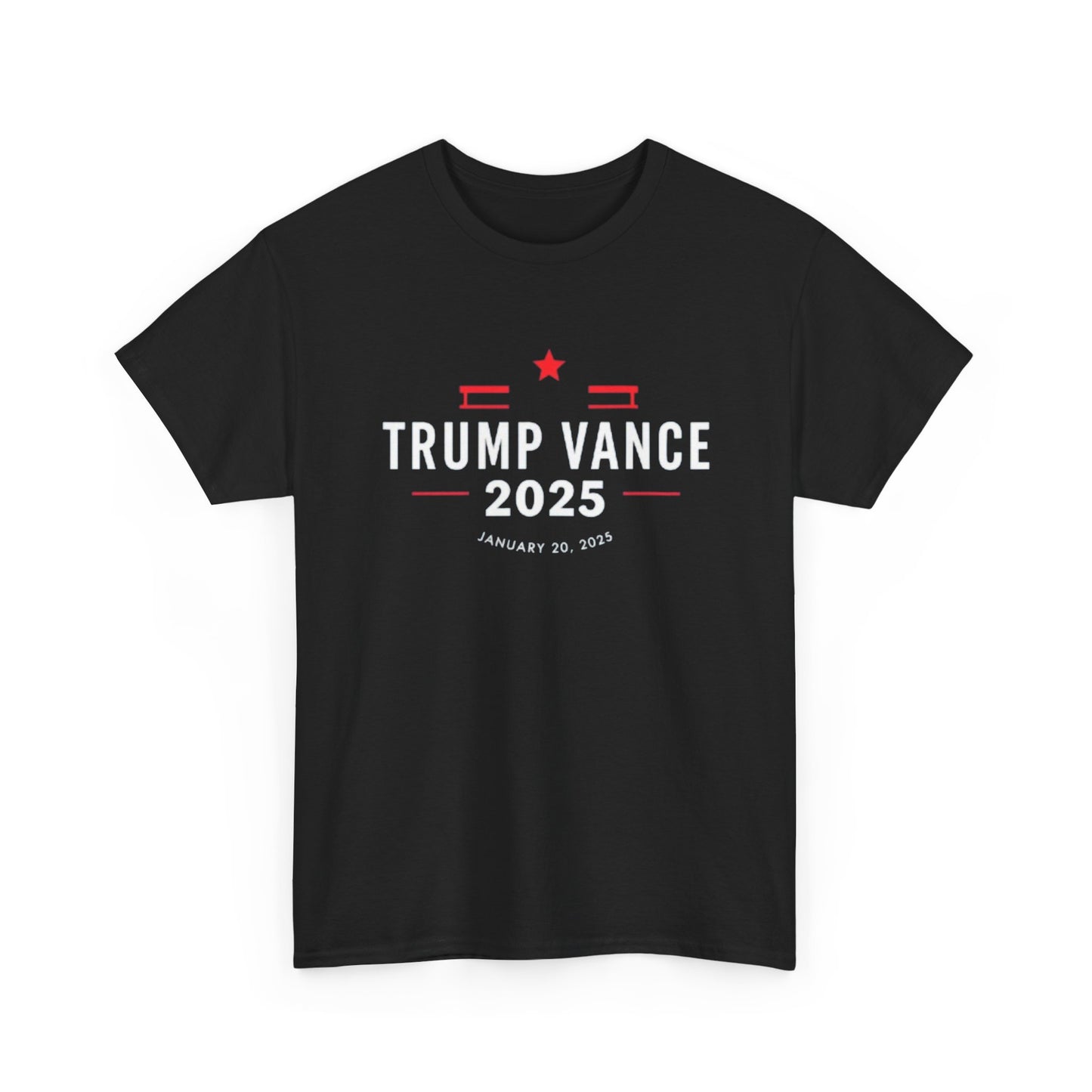 Trump Vance Inauguration Day 2025 January 20 2025 President T-Shirt  patriotic design republican support Cotton Tee
