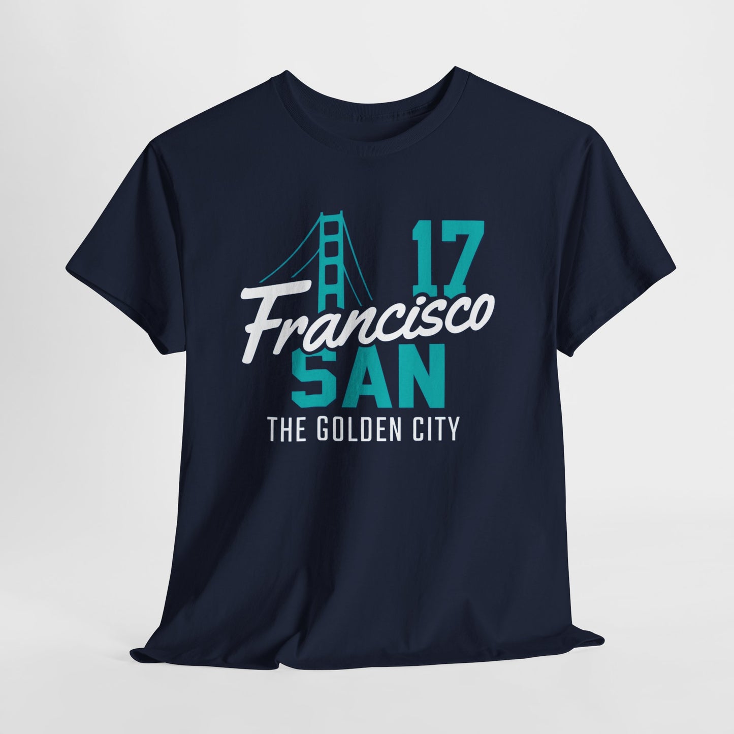 San Francisco Golden City Tee, Unisex Cotton T-Shirt, Travel Souvenir, San Francisco Gift, Casual Wear, City Pride Apparel, Graphic Tee