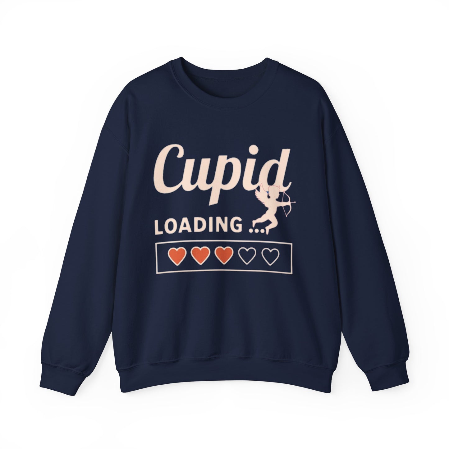 Funny  Valentine's Day Shirt College  Cupid Loading Crewneck Sweatshirt  Cute Love Sweater  Hoodie