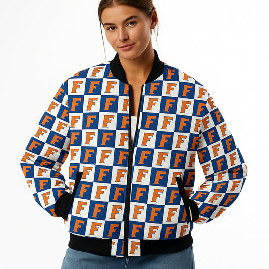 Florida Gators Fleece Bomber Jacket – College Football Streetwear Style