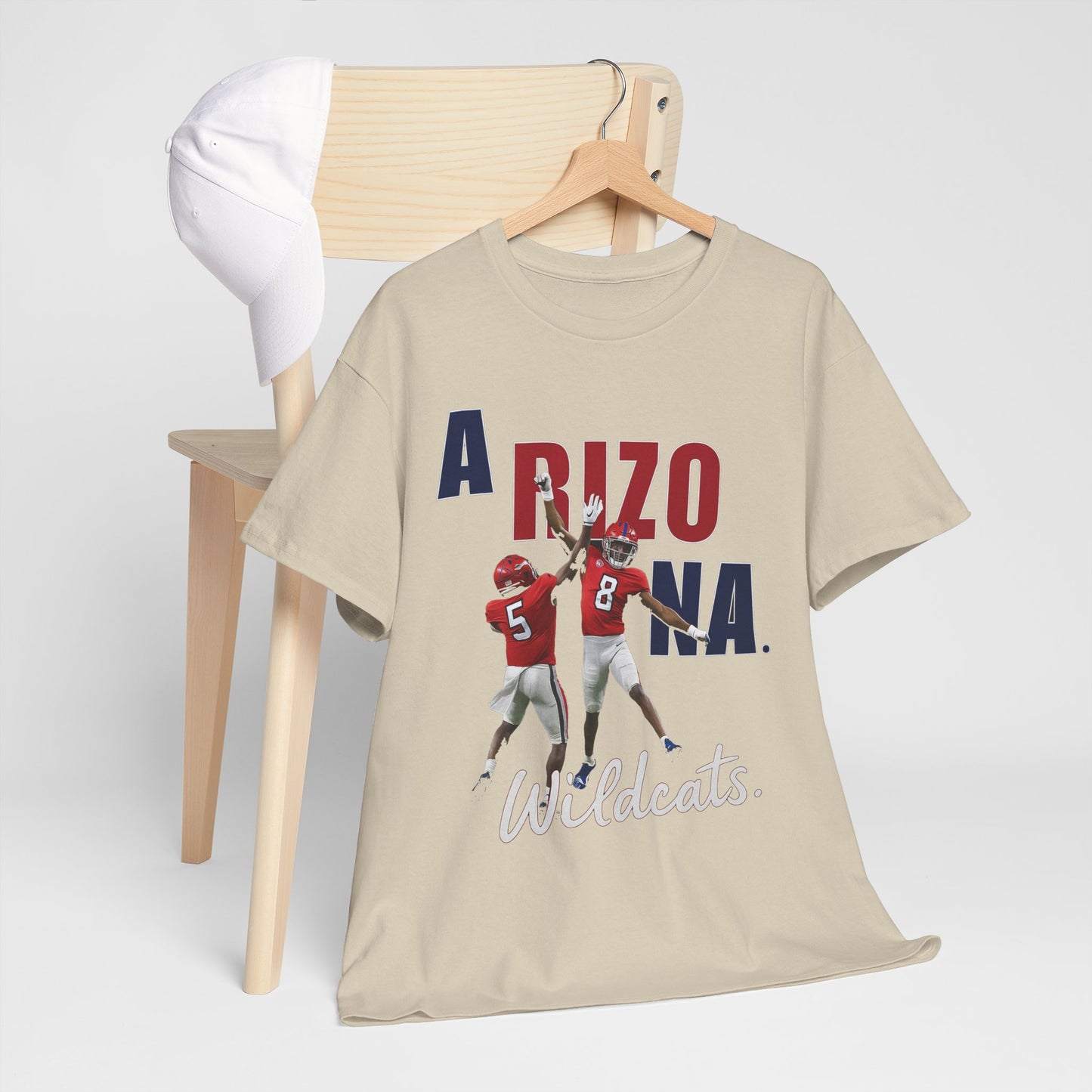 Arizona Wildcats Unisex Heavy Cotton Tee | College Sports Fan Shirt, Game Day Apparel, Gift for Students, Casual Wear, Team Spirit Wear