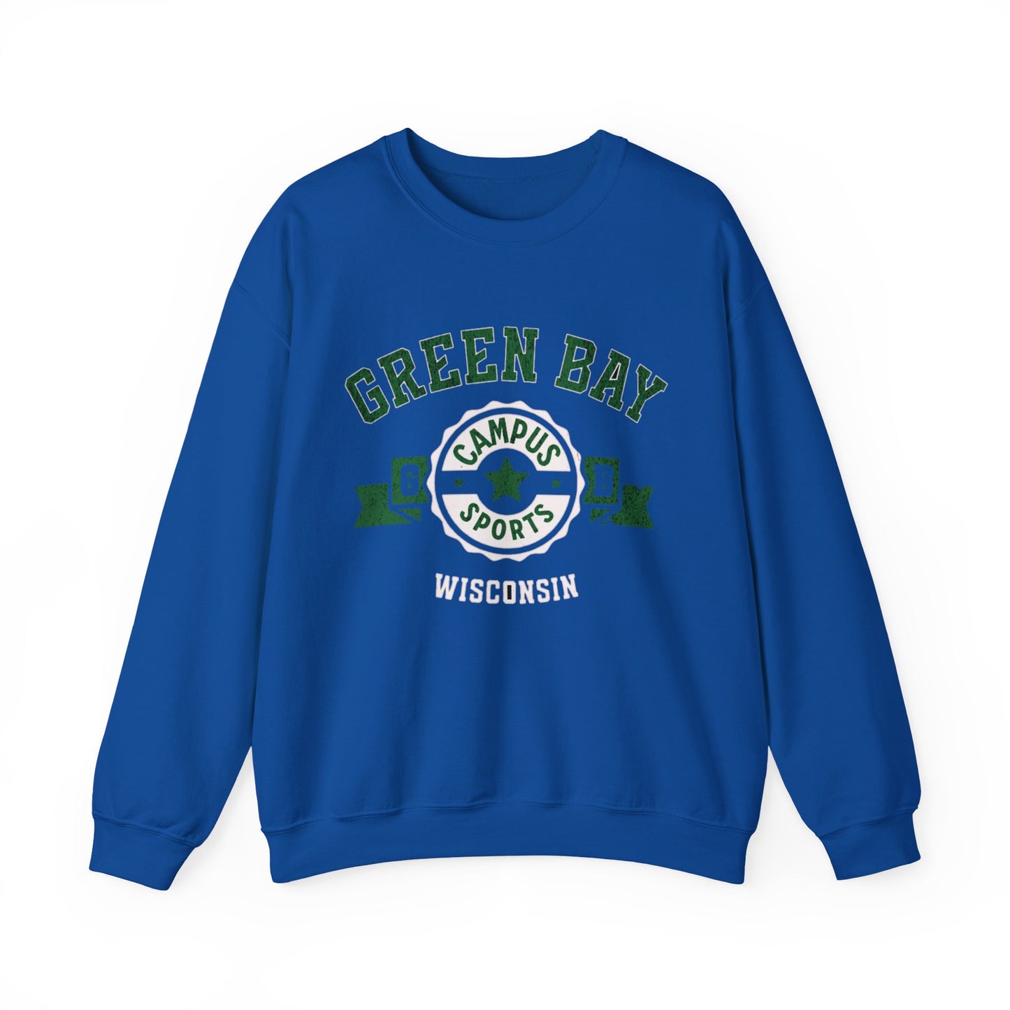 Vintage Green Bay Athletic Sports Design varsity pullover sweater  Crewneck Sweatshirt