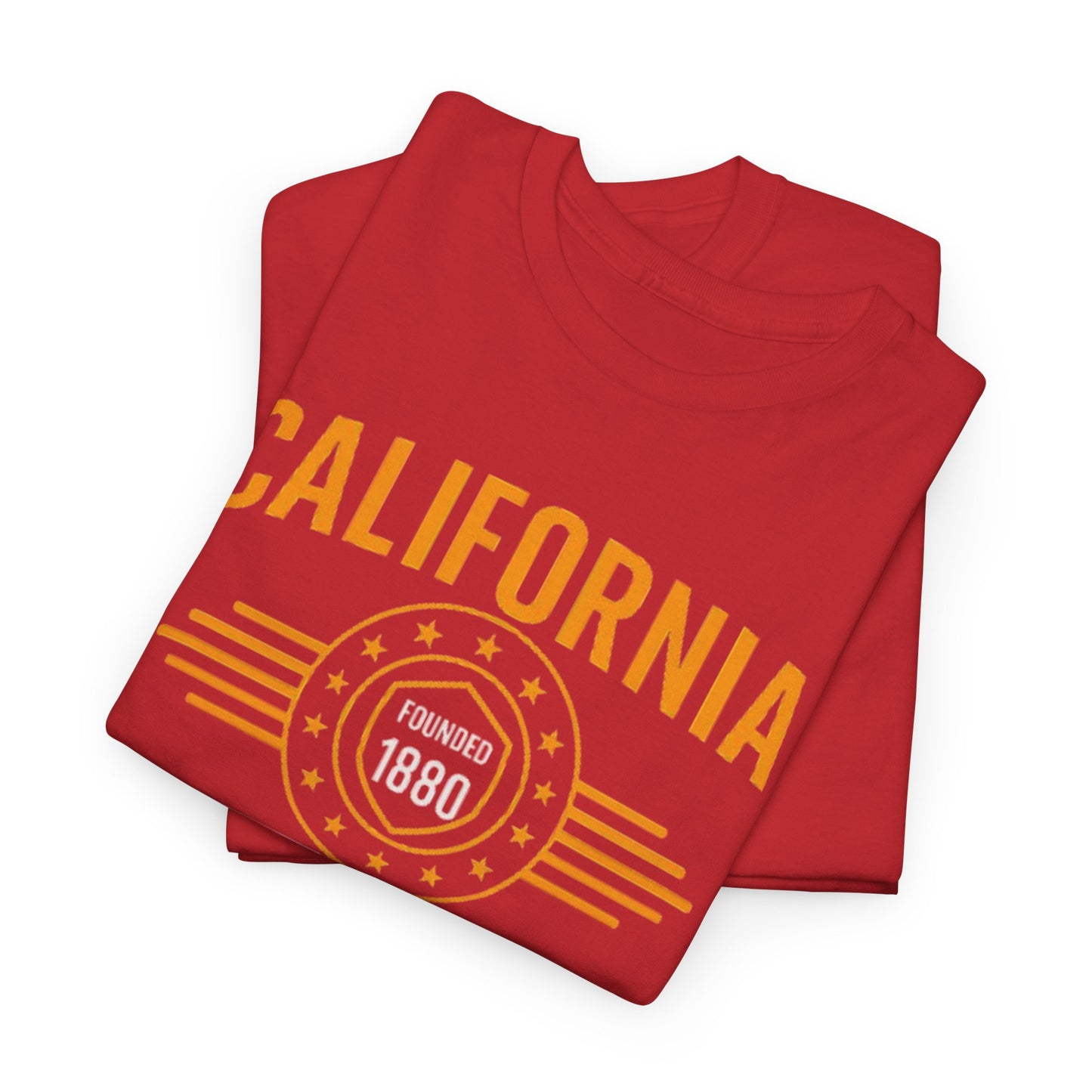 California Trojans Unisex Heavy Cotton Tee | Casual Sportswear, College Apparel, Gifts for Graduates, Team Spirit Wear, Unisex T-Shirt