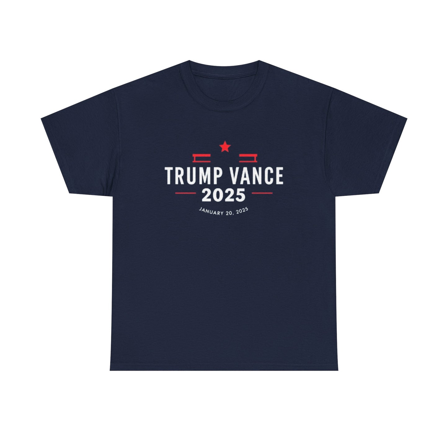 Trump Vance Inauguration Day 2025 January 20 2025 President T-Shirt  patriotic design republican support Cotton Tee