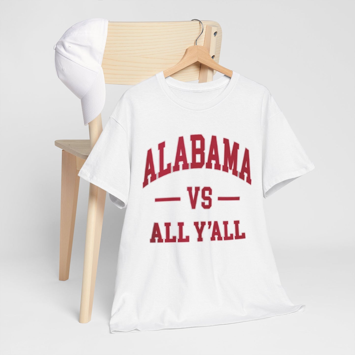 Urban Legend Alabama Crimson White “VS All Y’all” Unisex T-Shirt