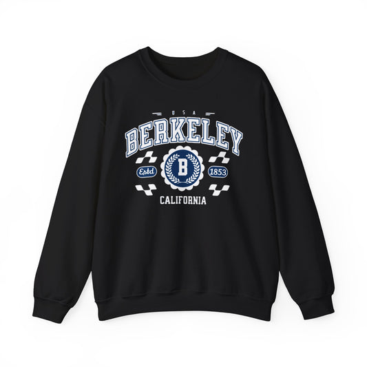 Vintage Berkeley California Athletic Sports Design  Crewneck Sweatshirt