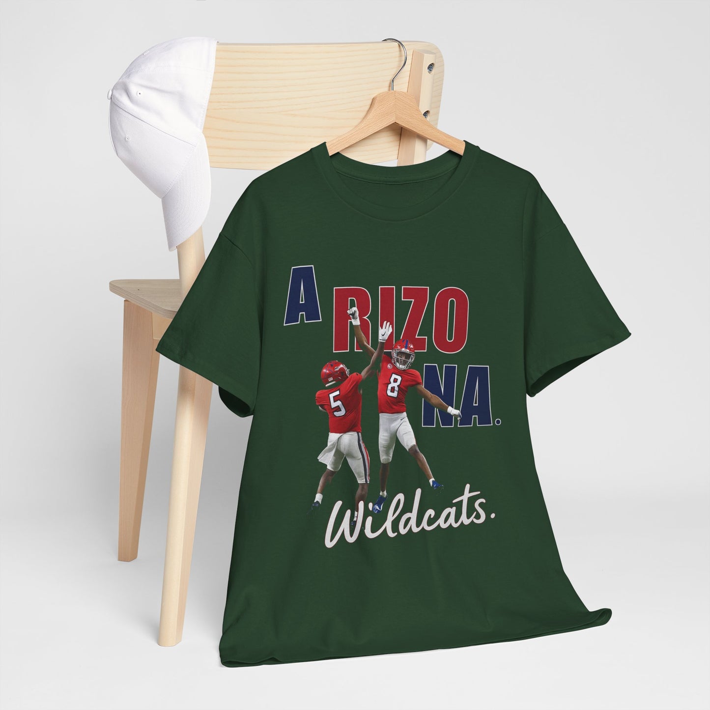 Arizona Wildcats Unisex Heavy Cotton Tee | College Sports Fan Shirt, Game Day Apparel, Gift for Students, Casual Wear, Team Spirit Wear