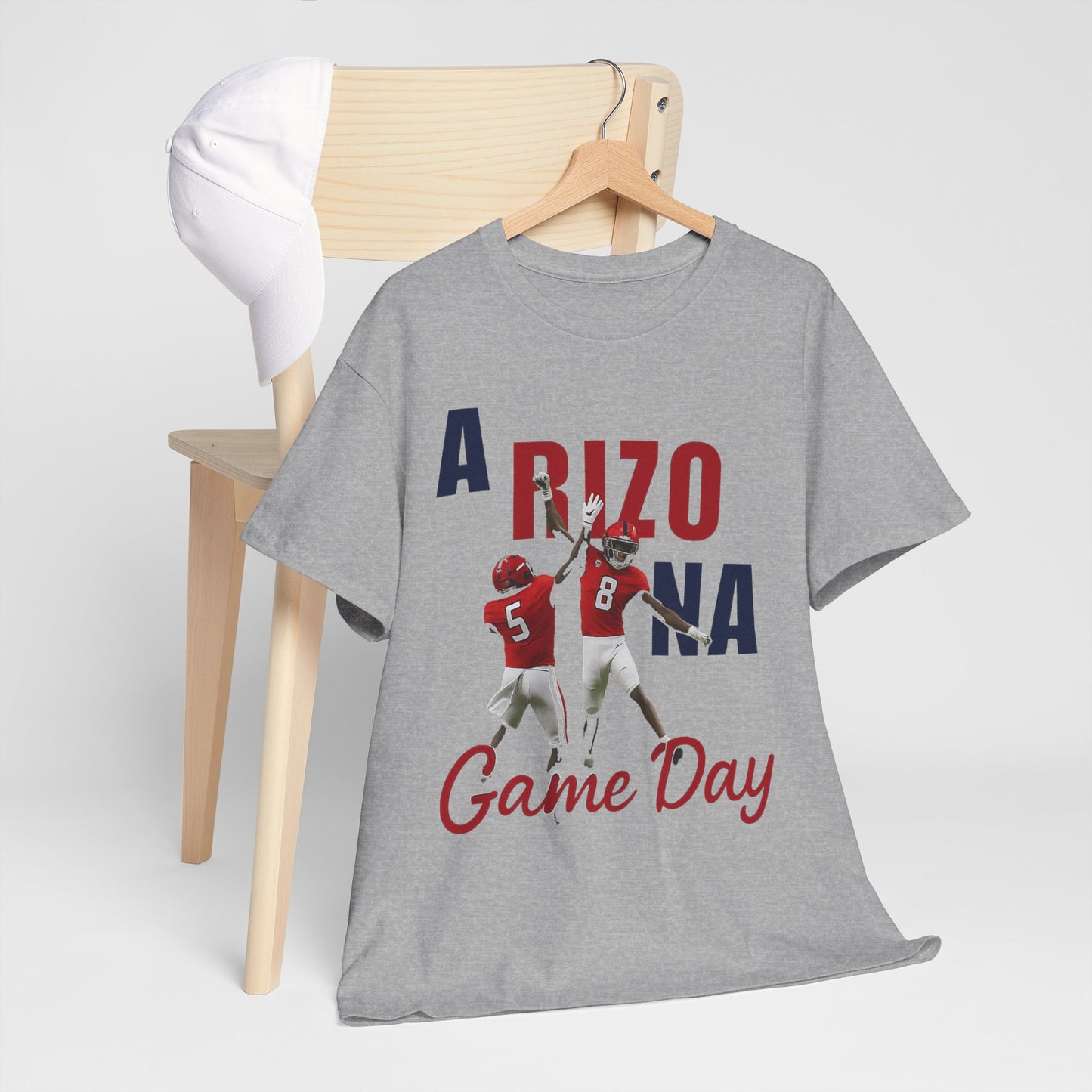 Arizona Game Day Unisex Heavy Cotton Tee, Football Fans Shirt, Sports Apparel, Tailgate Outfit, Gift for Gamers