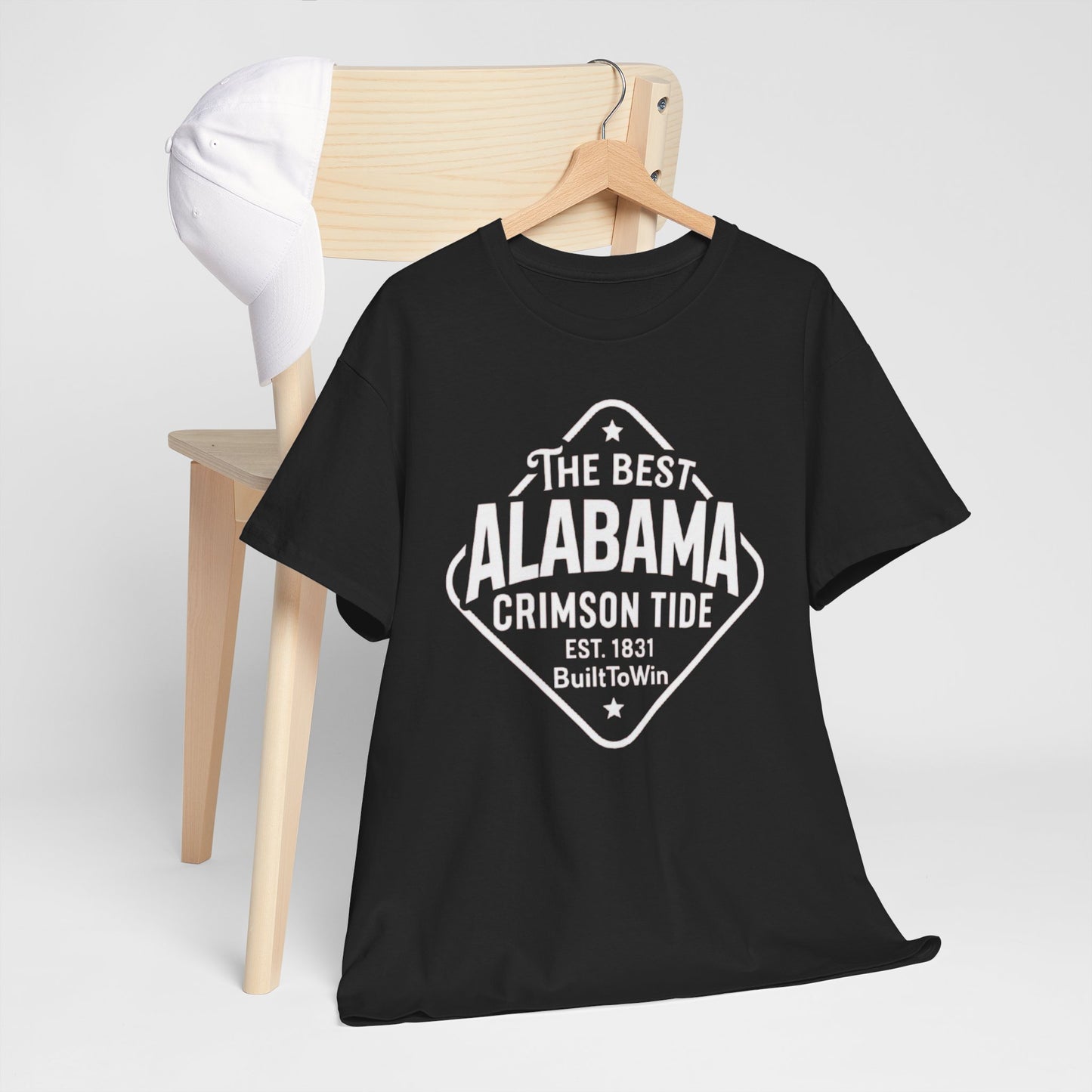 Urban Legend Alabama Crimson Tide Built to Win Maroon T-Shirt | Southern College Football Streetwear