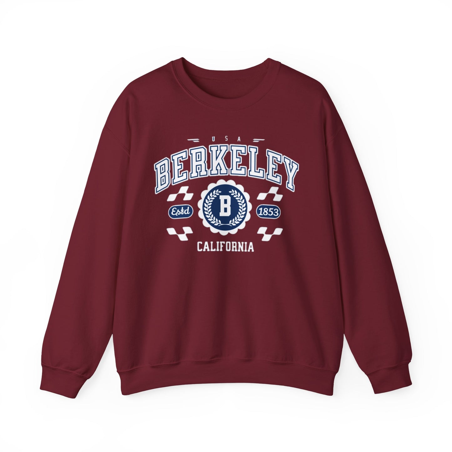 Vintage Berkeley California Athletic Sports Design  Crewneck Sweatshirt