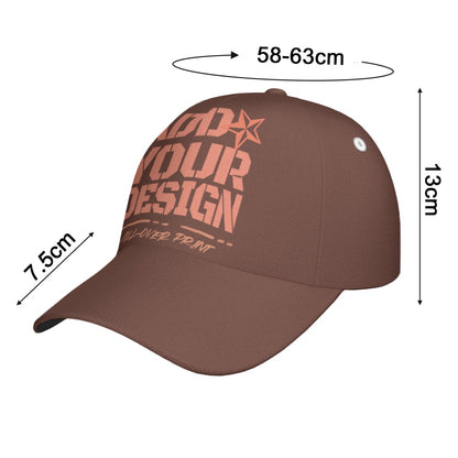 Miami Football Game Day All-Over Print Peaked Cap