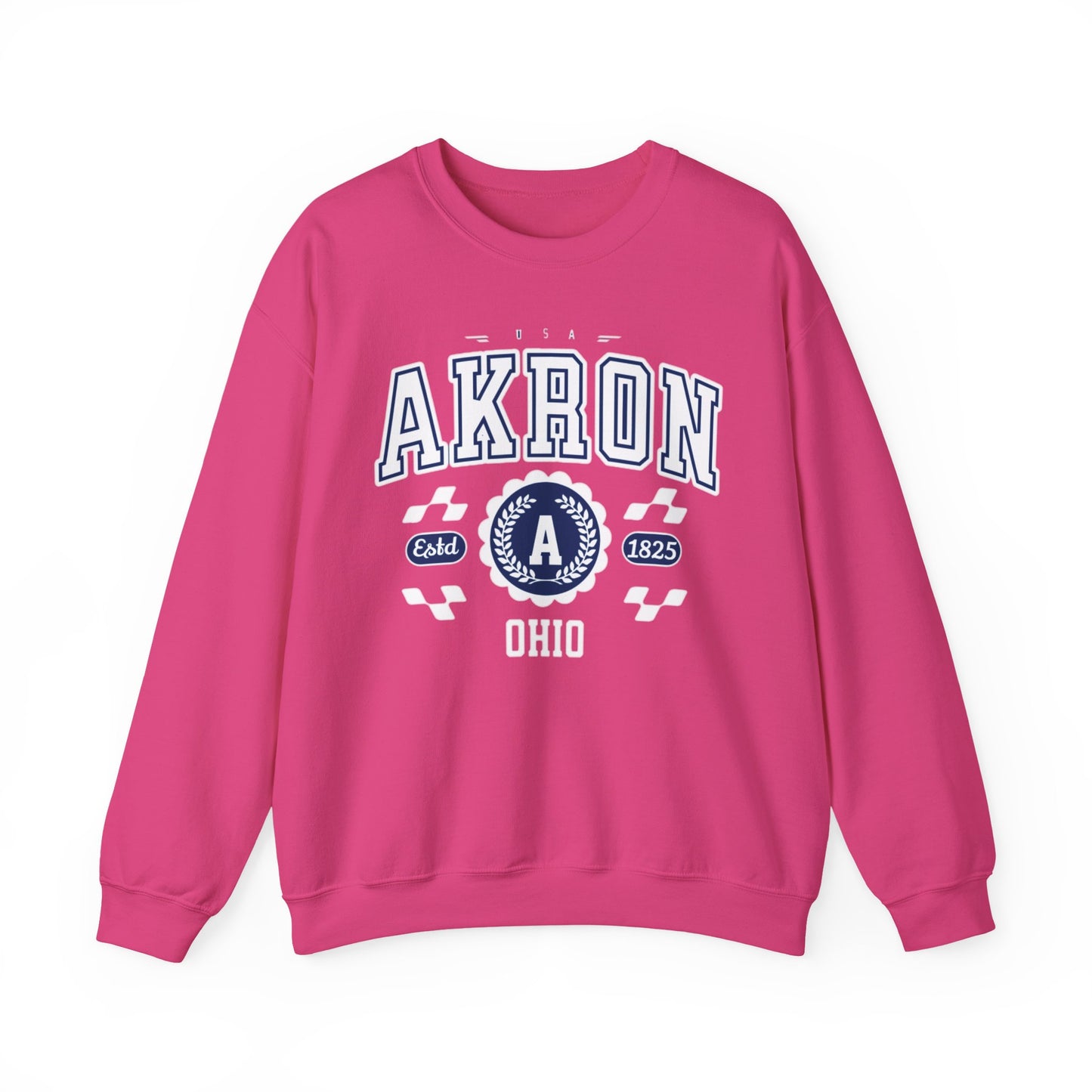 Vintage Arkon Ohio Athletic Sports Design  Crewneck Sweatshirt