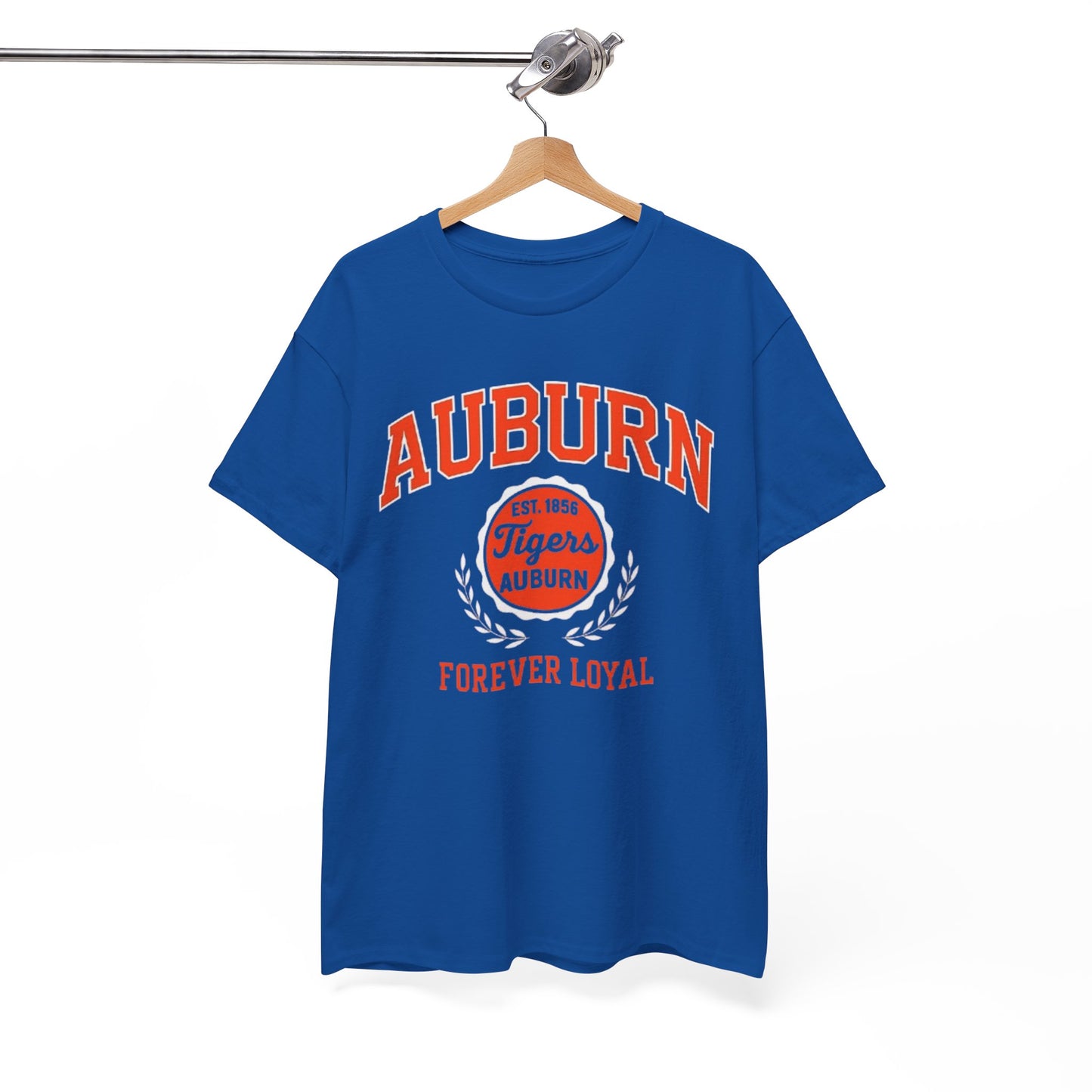 Urban Legend Auburn Tigers “Forever Loyal” Unisex Heavy Cotton Tee | College Apparel, Game Day Shirt, Sports Fan Gift, Casual Streetwear