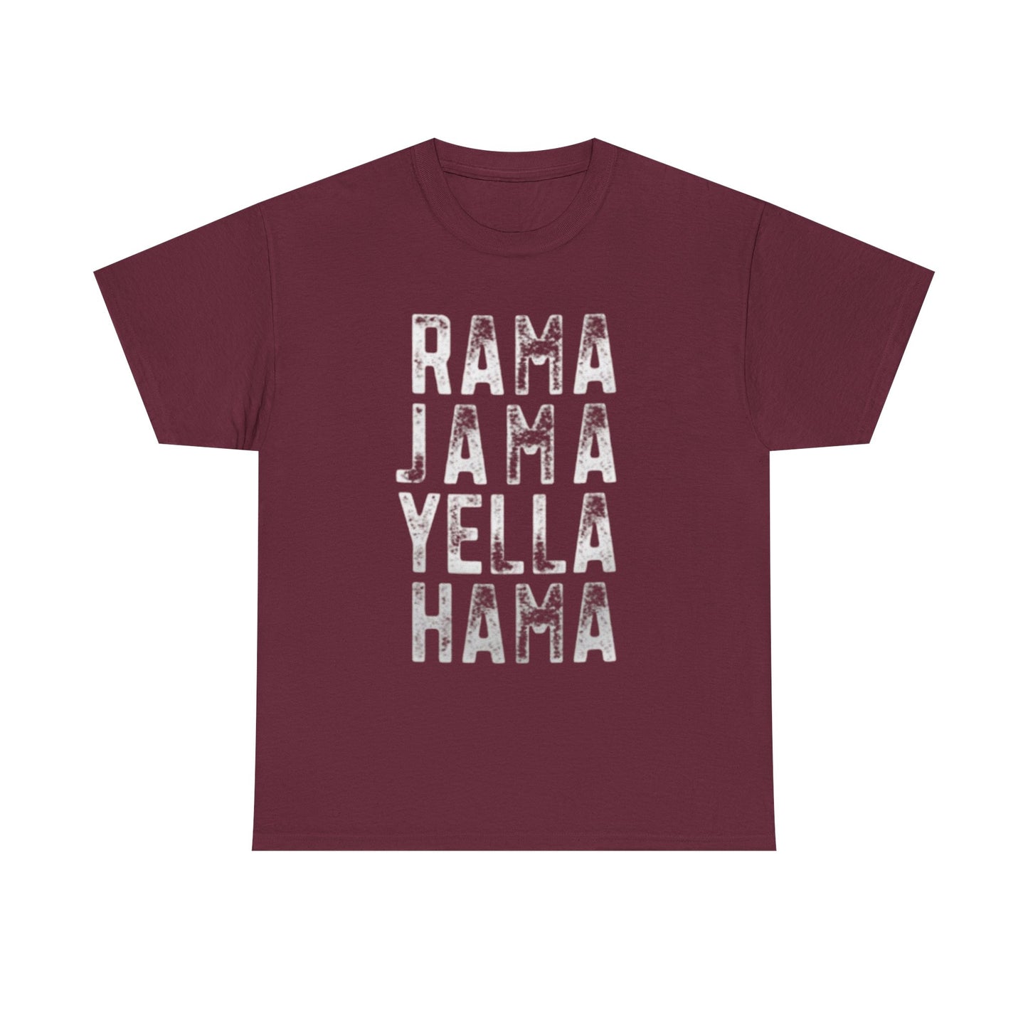 Urban Legend Alabama Rama Jama Yella Hama  T-Shirt | Southern College Football Streetwear