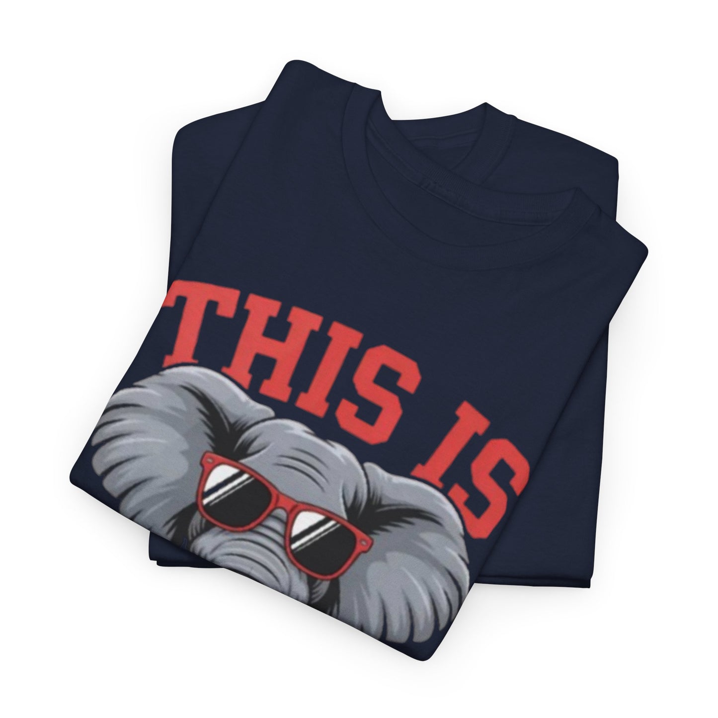 Urban Legend Alabama “This Is How We Roll” Elephant Football Unisex T-Shirt
